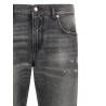 Distressed jeans