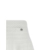 'Pointelle knit' mini skirt
