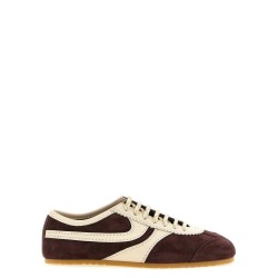 Suede sneakers
