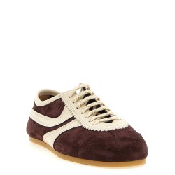 Suede sneakers