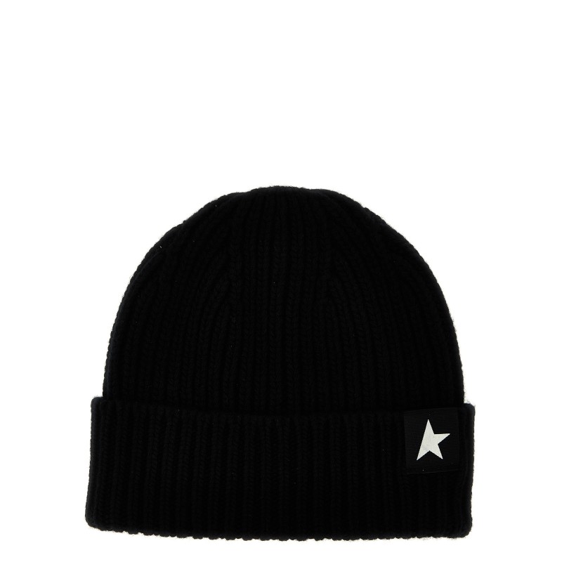 Logo label beanie