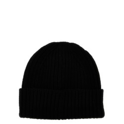 Logo label beanie
