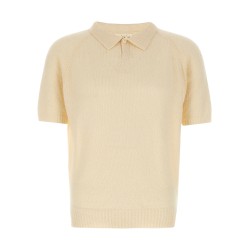 Bouclé polo shirt