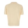 Bouclé polo shirt