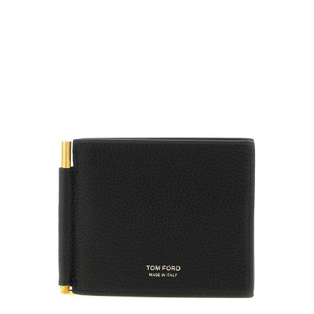 Hammered leather card holder