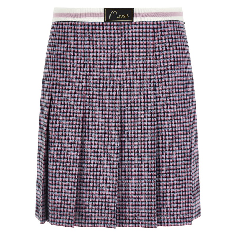 Houndstooth skirt