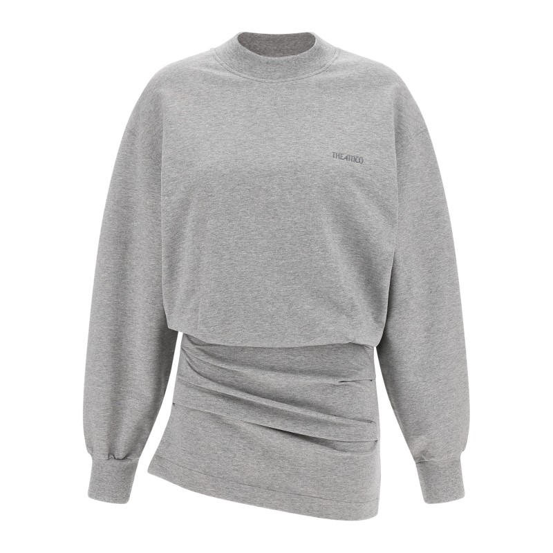 Mélange sweatshirt dress