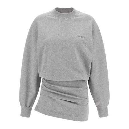 Mélange sweatshirt dress