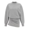 Mélange sweatshirt dress