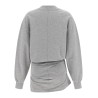Mélange sweatshirt dress