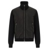 Merino wool bomber jacket