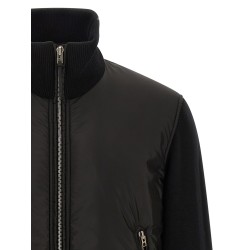 Merino wool bomber jacket
