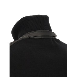 Merino wool bomber jacket