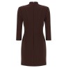 Logo dress with elastic bands