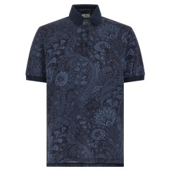 'Arnica Paisley' polo shirt