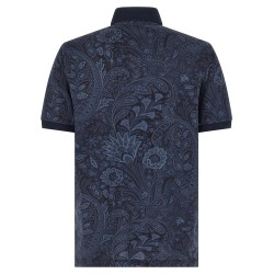 'Arnica Paisley' polo shirt