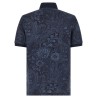 'Arnica Paisley' polo shirt