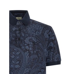 'Arnica Paisley' polo shirt