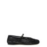 Crochet cotton ballet flats