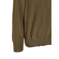 Paisley silk insert cardigan