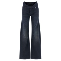 Curved waist jeans