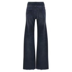 Curved waist jeans