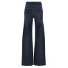 Curved waist jeans