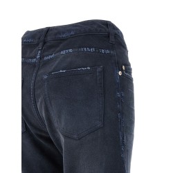 Curved waist jeans