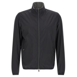 Reversible bomber jacket