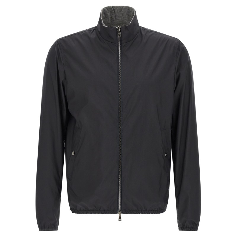 Reversible bomber jacket