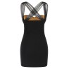 'Draped Padded Cup Mini' dress