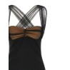 'Draped Padded Cup Mini' dress