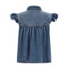 'Denim Ruffle' top