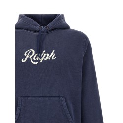 Vintage print hoodie