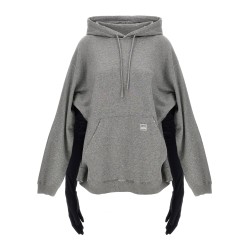Hoodie dress with gloves