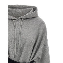 Hoodie dress with gloves