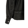 'Black Washed Frill' blouse