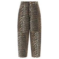 'Leopard Printed Stary' jeans