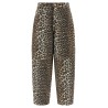'Leopard Printed Stary' jeans