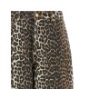 'Leopard Printed Stary' jeans