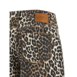 'Leopard Printed Stary' jeans