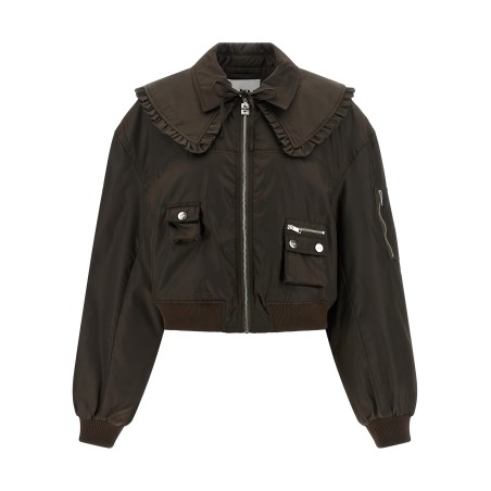 'Duchesse Nylon' bomber jacket