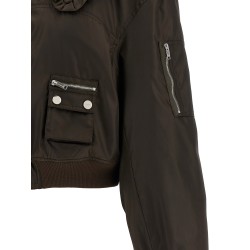 'Duchesse Nylon' bomber jacket