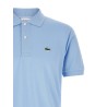 Logo patch polo shirt