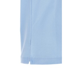 Logo patch polo shirt