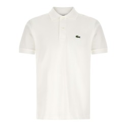 Logo patch polo shirt