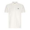 Logo patch polo shirt