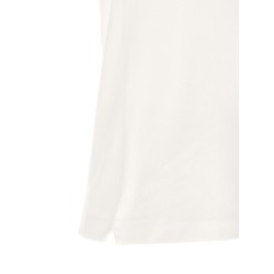 Logo patch polo shirt