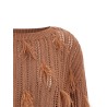 Ostrich feather sweater