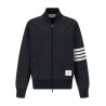 Tech viscose bomber jacket